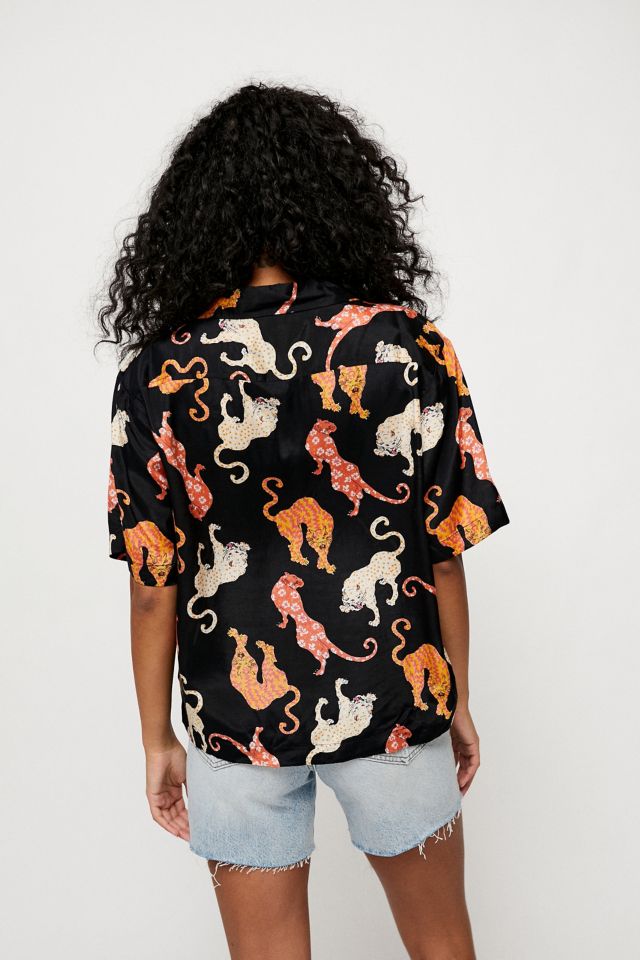 UO Hayden Souvenir Button-Down Shirt #1