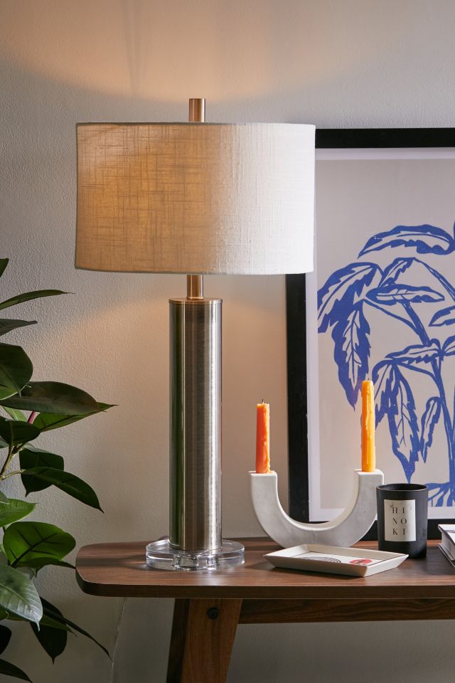 hoog uitbreiden Vooruitzien Fitz Chrome Table Lamp | Urban Outfitters