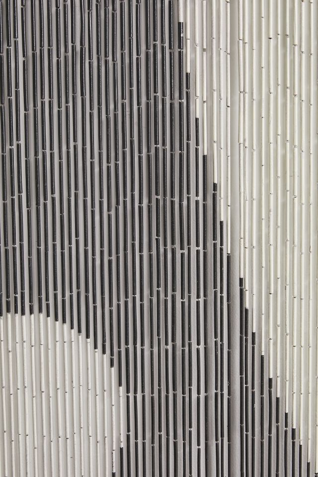 Yin Yang Bamboo Beaded Curtain #2