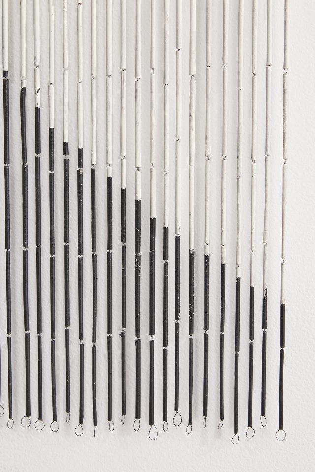 Yin Yang Bamboo Beaded Curtain #3