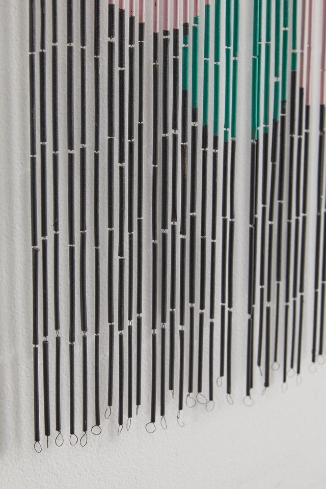Maryel Flower Bamboo Beaded Curtain #3