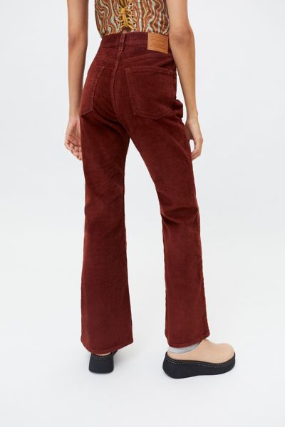 levis high waisted corduroy pants