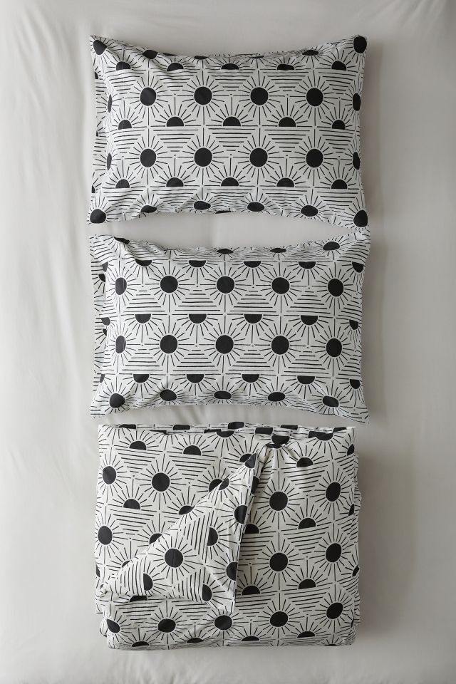 Geo Sunrise Duvet Cover Set #5