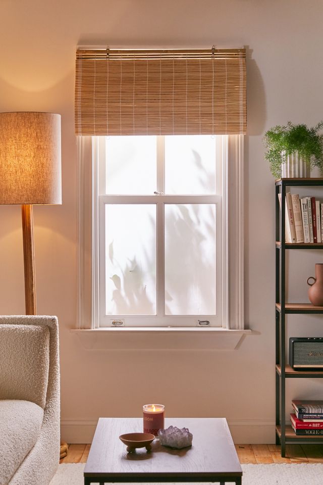Burnt Bamboo Cordless Window Shade #2
