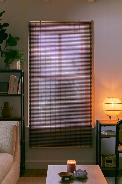 Bamboo Cordless Window Shade