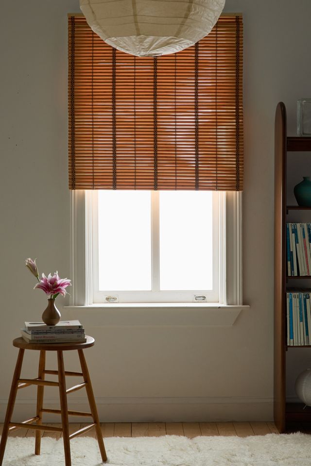 新品　アーバンアウトフィッターズ　バンブーカーテン Bamboo Cordless Window Shade | Urban Outfitters