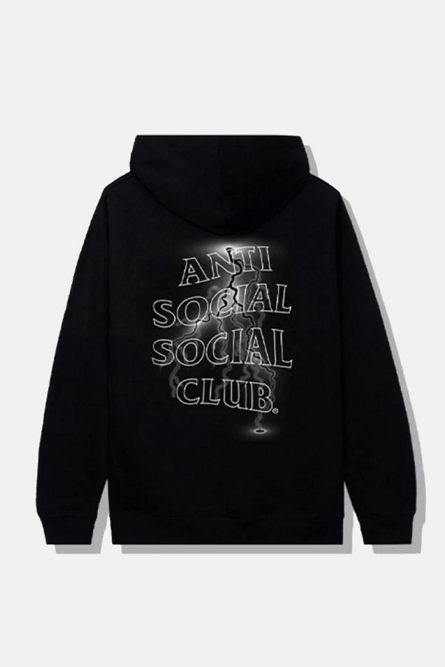 Anti social social club black hoodie best sale