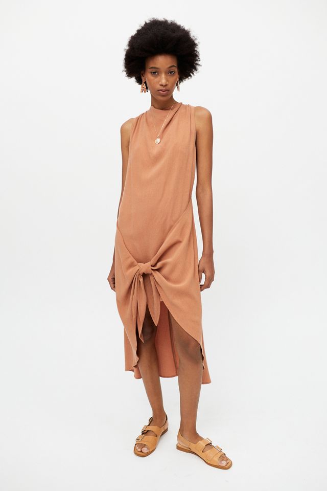 knee length dresses for ladies Free People Complete Me Midi Dress – Social Threads
