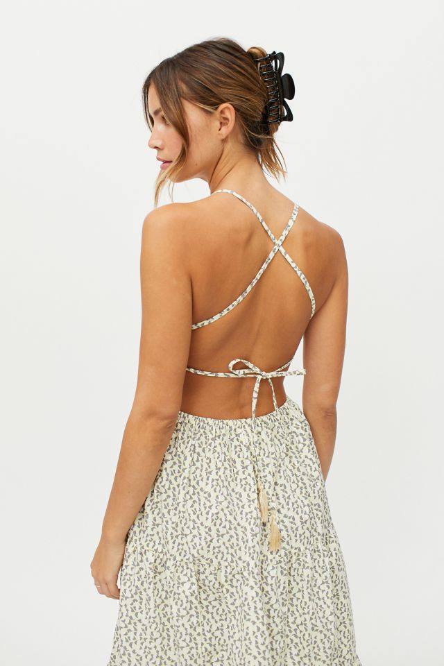 Beachgold Karla Backless Midi Dress #3