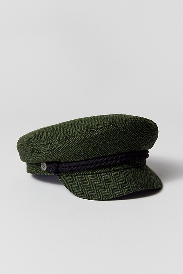 Brixton Classic Fiddler Cap In Olive, Women's At Urban Outfitters