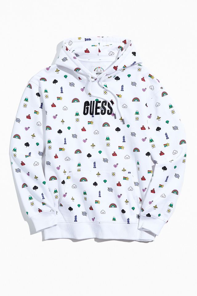 Elemental Daggry galdeblæren GUESS ORIGINALS X FriendsWithYou Logo Hoodie Sweatshirt | Urban Outfitters