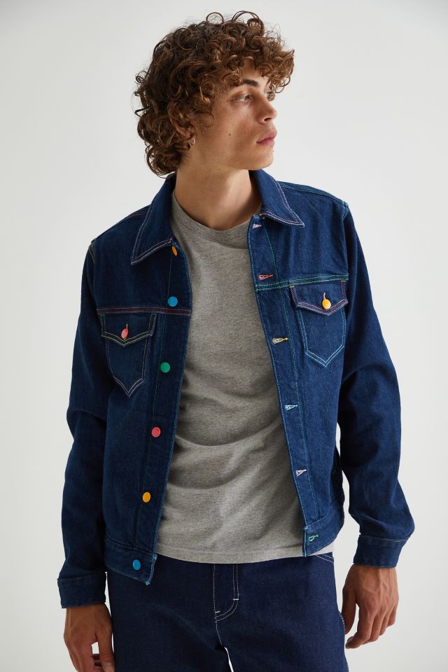 GUESS X FriendsWithYou Denim Trucker Jacket #3