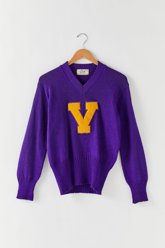 Purple discount vintage sweater