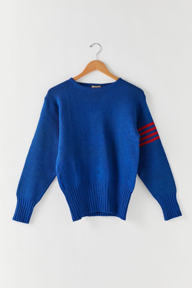 Vintage Varsity Pullover Sweater