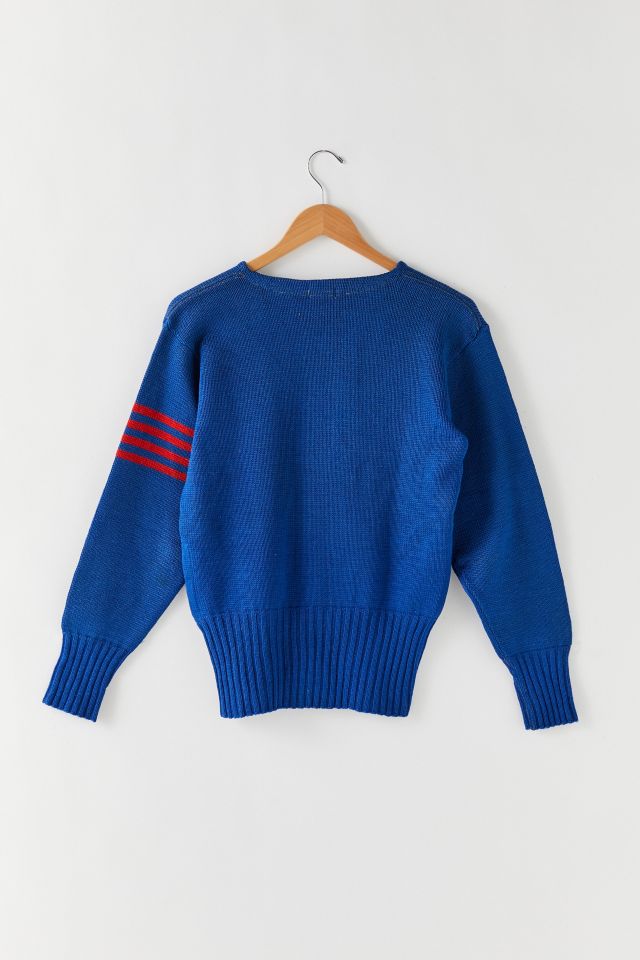 Vintage Varsity Pullover Sweater #1