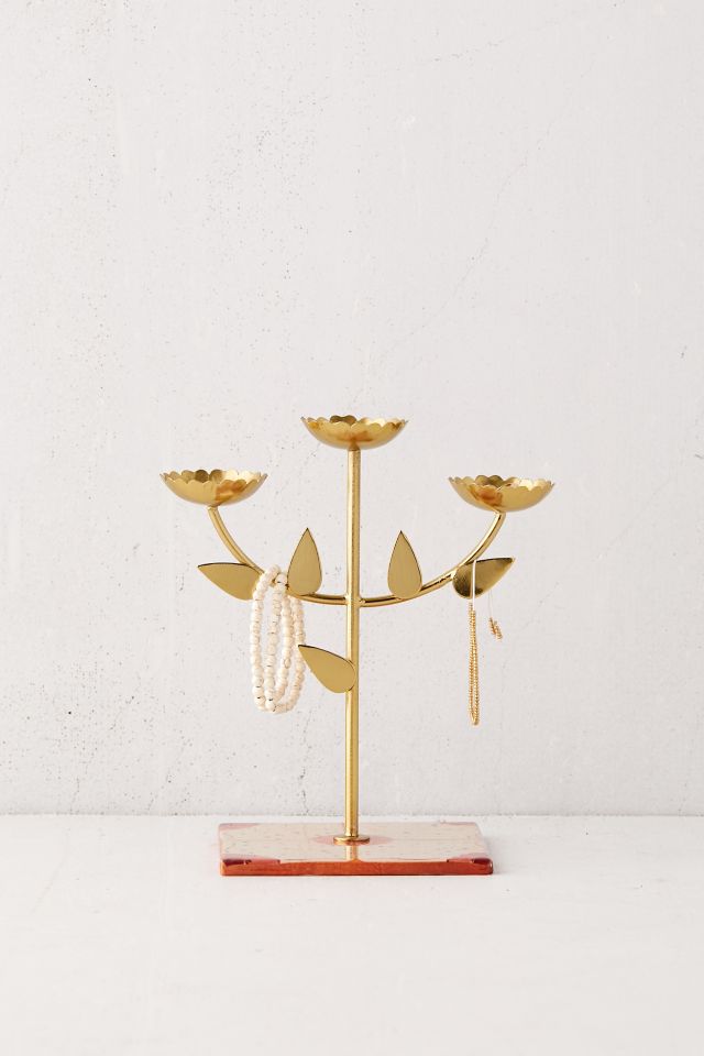 Floral Tile Jewelry Stand #1