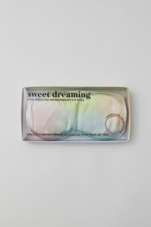 UO Satin Weighted Aromatherapy Eye Mask #1