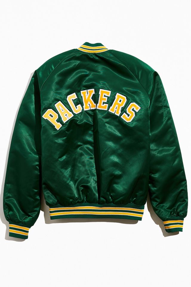 Green Bay Packers 1950 Authentic Jacket  Jackets, Varsity jacket, Leather  sleeve