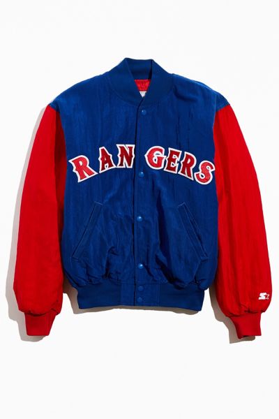 Tried And True Co. Vintage Texas Rangers Varsity Jacket | Urban Outfitters