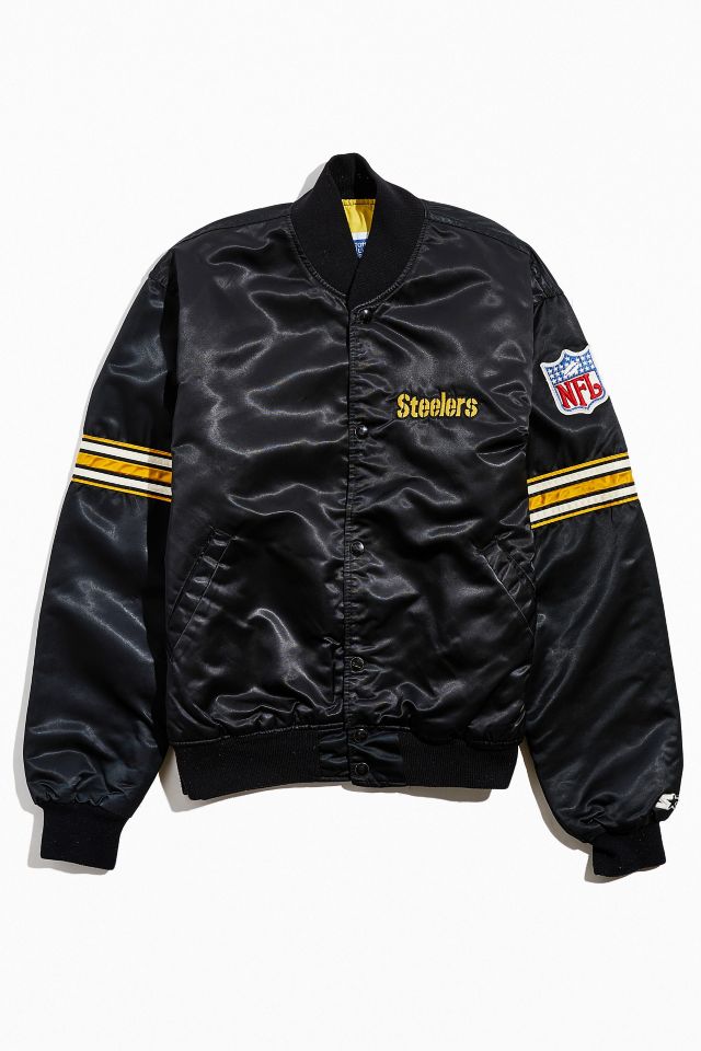 1955 Pittsburgh Steelers Varsity Brown and Black Jacket