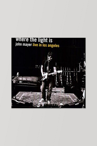 Urban Outfitters John Mayer - Where The Light Is Lp In Black At