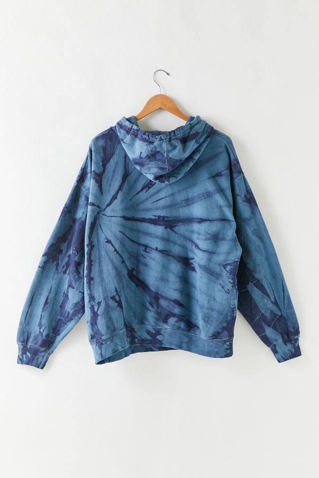 Kangourou teint par nœuds bleu vintage  #1