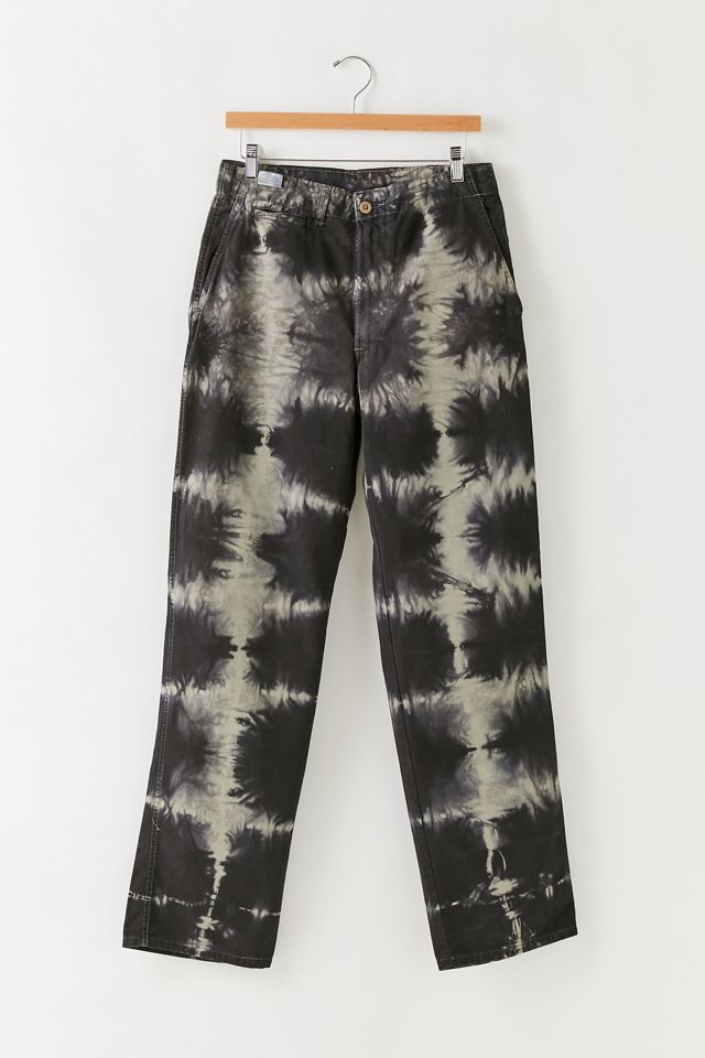 Tie-Dye Gradient Two-Layered Vintage Denim Pants
