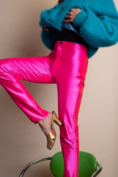 Hot pink sales disco pants