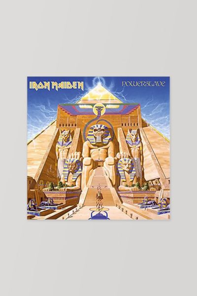 POWERSLAVE - IRON MAIDEN / 国内盤LP 美品 IRON MAIDEN POWERSLAVE レコード 国内盤 帯付 81omzTx1rRL