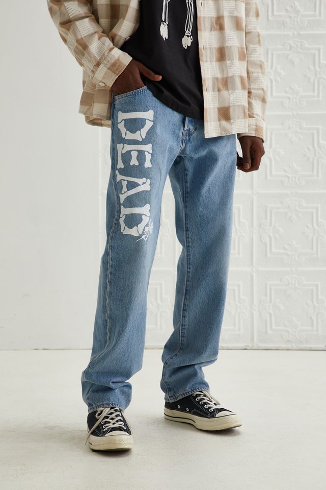 Levi’s X Grateful Dead Upcycled 501 Original Jean Urban Outfitters