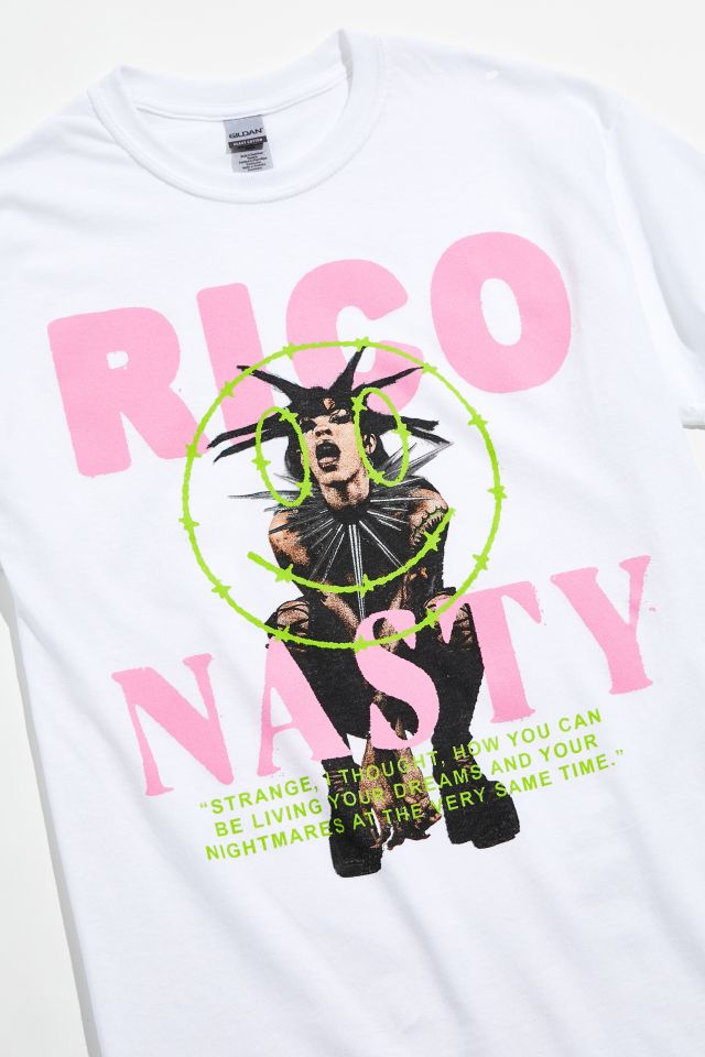Rico Nasty Barbwire Happy Face Tee #1