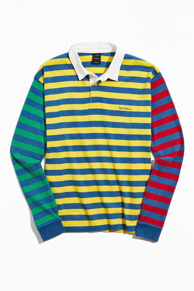 iets frans… Blocked Stripe Rugby Shirt | Urban Outfitters