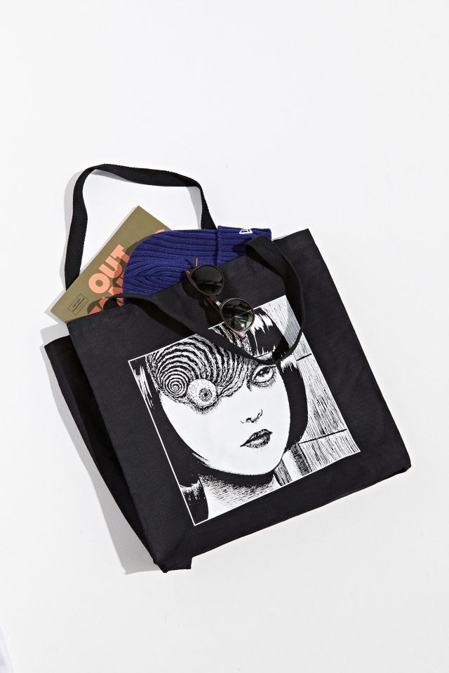 Uzumaki Spiral Girl Tote Bag #1