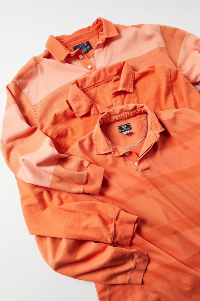 Urban Renewal Recycled Pop Color Rugby Shirt | Urban Outfitters