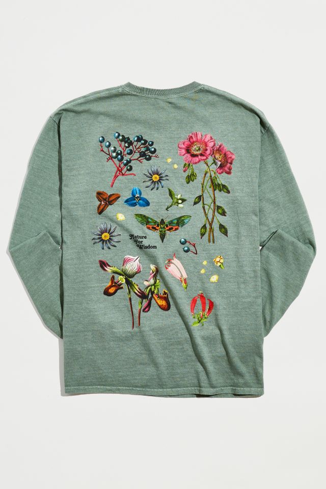 Nature For Wisdom Long Sleeve Tee | Urban Outfitters