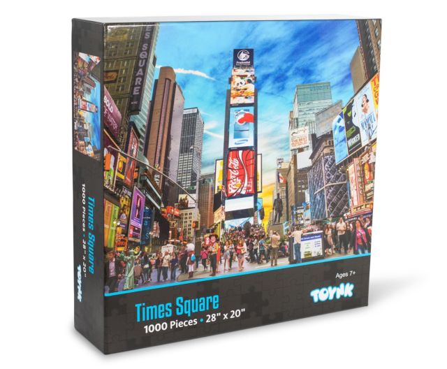 New York Times Square Puzzle | 1000 Piece Jigsaw Puzzle #1