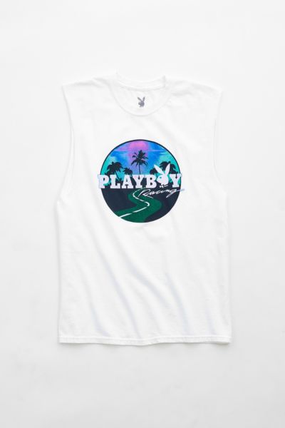 Playboy Racing Muscle Tee | Urban Outfitters Canada