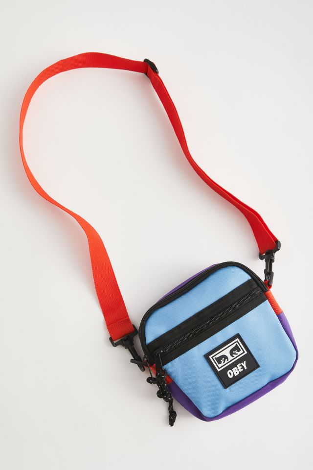 obey conditions traveler crossbody zip pouch