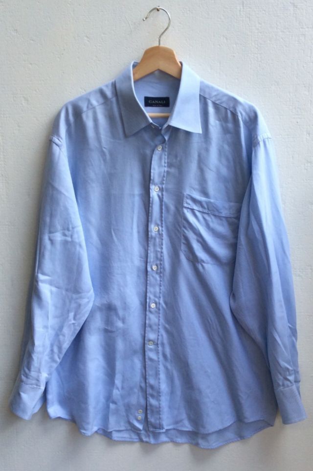 Vintage Canali Woven Shirt | Urban Outfitters
