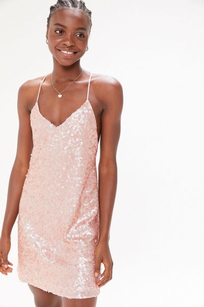 UO Confetti Sequin Mini Dress | Urban Outfitters