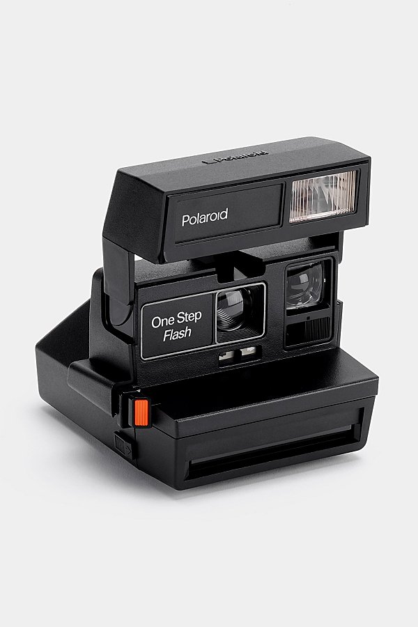 Polaroid One Step Vintage 600 Instant Camera Refurbished By Retrospekt In Black