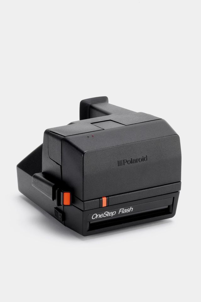 Vintage Polaroid Red Stripe 600 Instant Camera Refurbished by Retrospekt #1