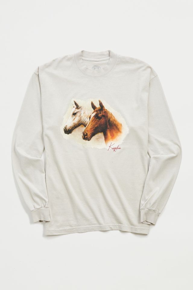 Kingdom Horses Wild Long Sleeve Tee | Urban Outfitters