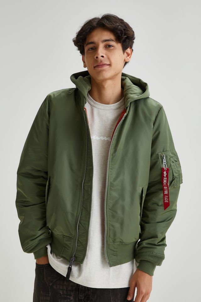 Alpha Industries MA-1 Natus Hooded Flight Jacket