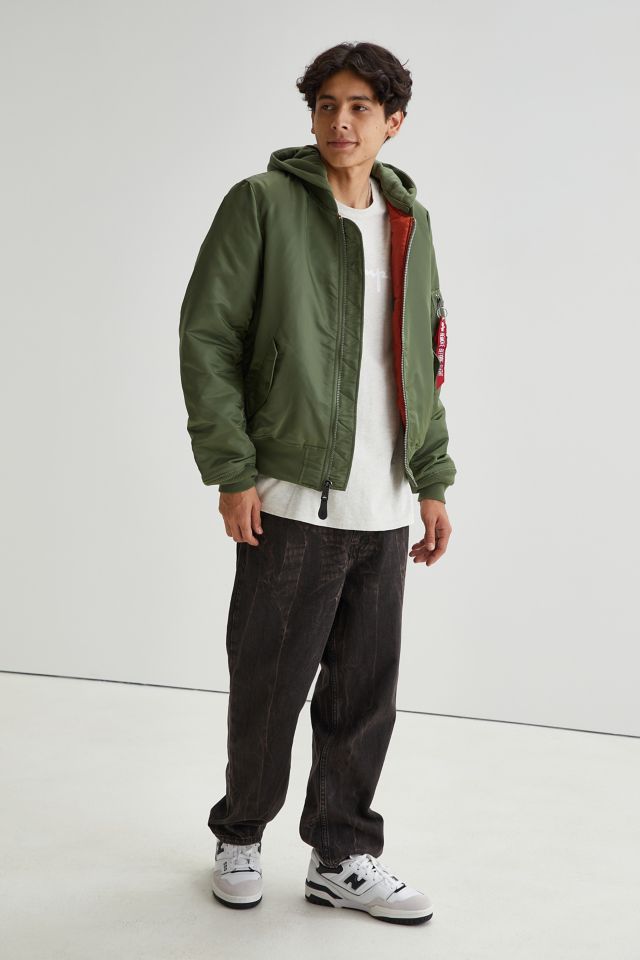 Alpha Industries MA-1 Natus Hooded Flight Jacket | Urban
