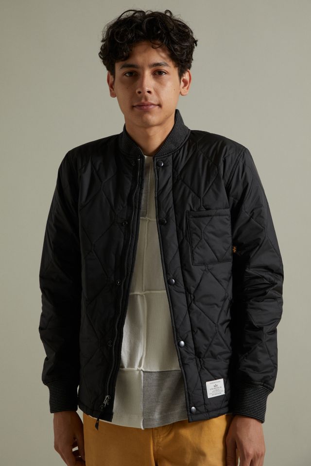 Quilted hot sale utility jacket