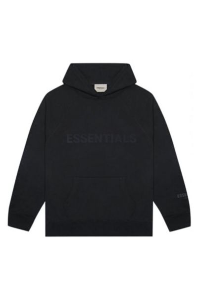 Fear Of God Essentials Pullover Hoodie Applique Logo | Urban