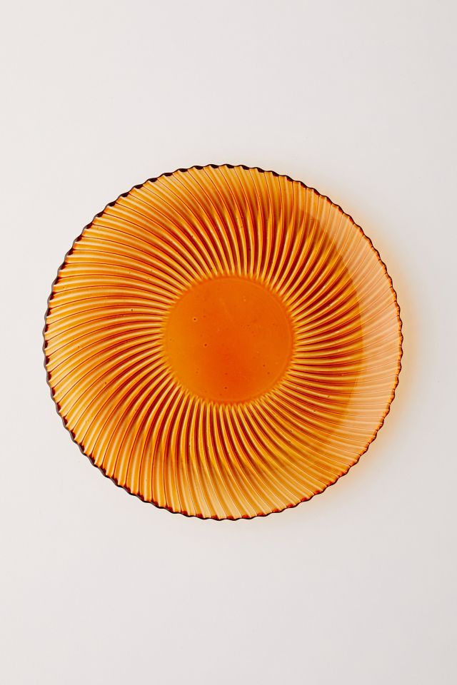 Sabine Tinted Glass Snack Plate #2