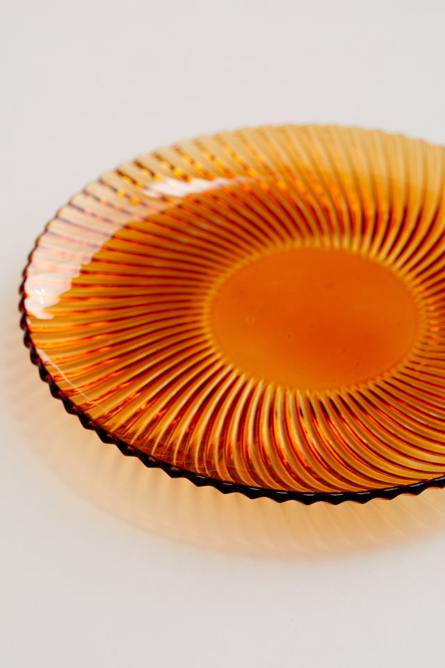 Sabine Tinted Glass Snack Plate #3