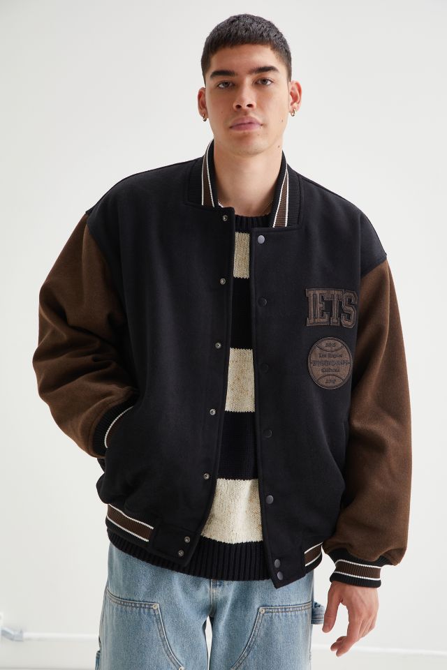 iets frans… Colorblock Varsity Jacket | Urban Outfitters